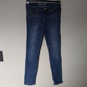 Aeropostale Women's Blue Skinny Jeans 2 Short